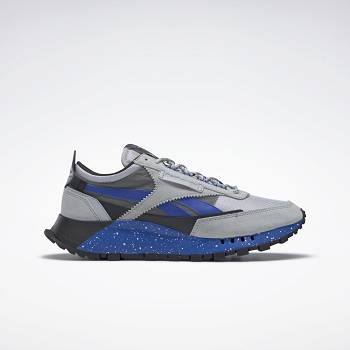 Reebok Classic Kožené Legacy Siva / Modre - Panske Tenisky